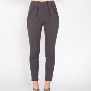 Prairie Underground Parallel Zip Gray Pants Size XS